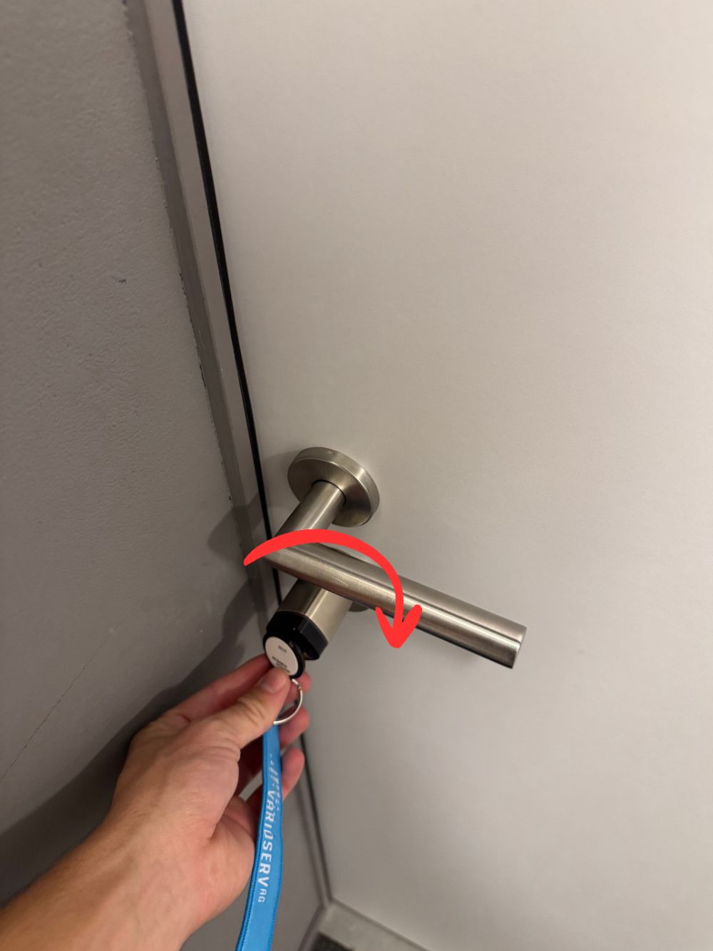 Apartment door lock